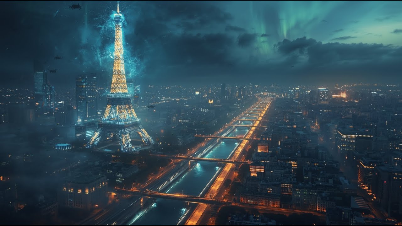 The Future of Paris 2300 | Stunning Sci-Fi Robot Metropolis in the Age of AI Short Film (4K)