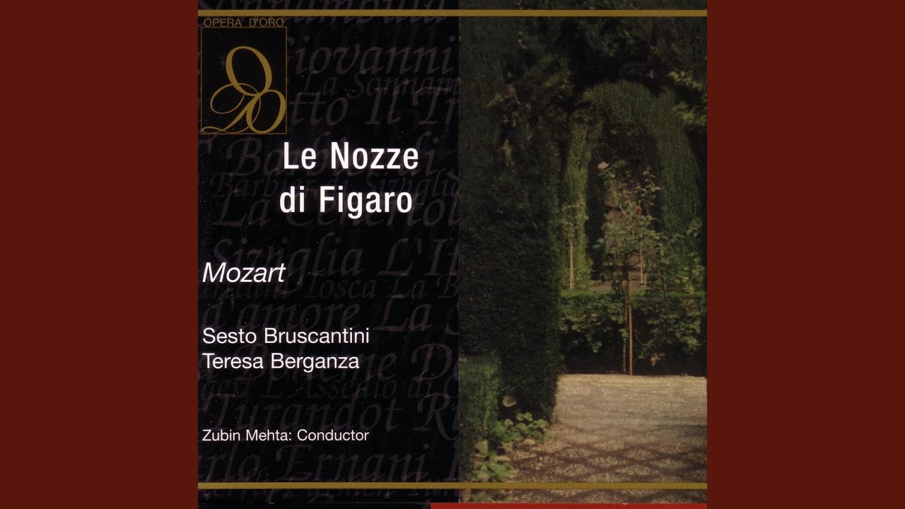 Mozart: Le Nozze di Figaro: Non piu andrai, farfallone amoroso (Act One)