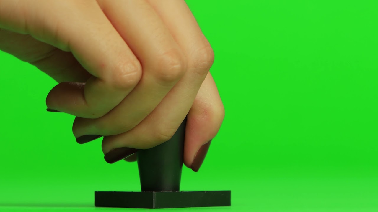 Stamp  Green Screen Video  Effect | No Copyright Stock Video