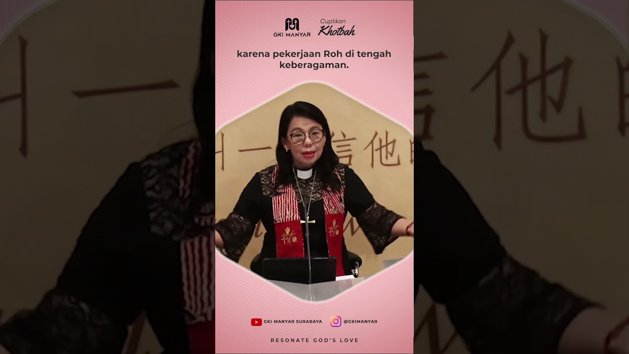 Kala Roh Kudus Membawa Harmoni - Cuplikan Khotbah 8 Juni 2025 #gkimanyar #ResonateGodsLove