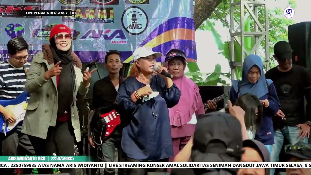 DENDAM KEBENCIAN - BUNDA SHANTI RAHAYU // KONSER AMAL SOLIDARITAS SENIMAN JAWATIMUR