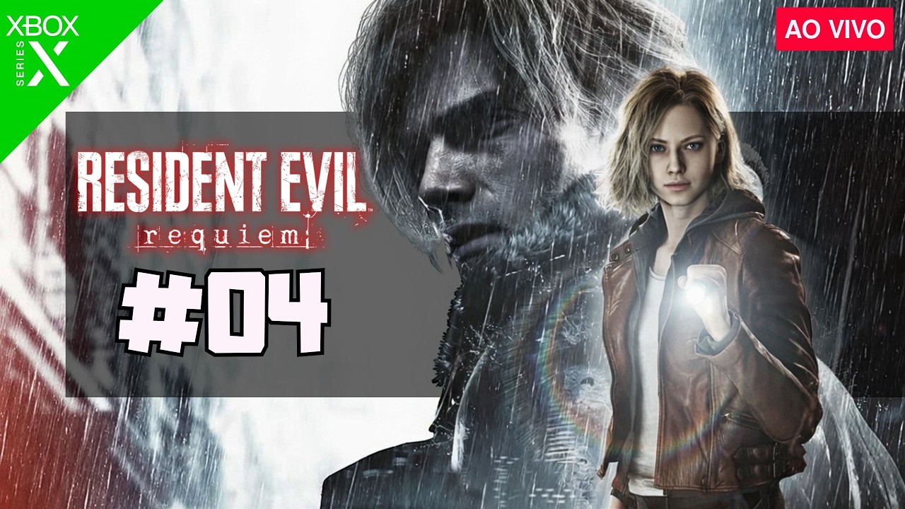 🔴AO VIVO | Resident Evil Requiem - História Explode em Raccoon! 😱 ( PATE - 04 )