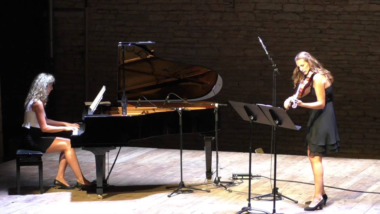 Entre nous de Julien Delechamp - Les soeurs Graziano - violon/piano