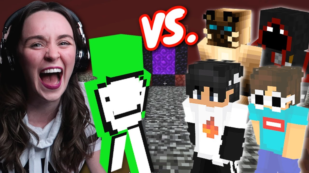 Реакция на матч-реванш Dream vs 4 Hunters | Серия Dream Reaction