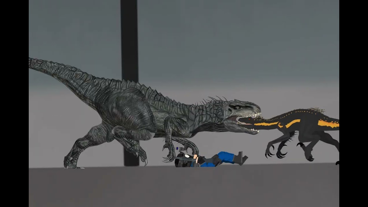 Indominus rex vs indoraptor