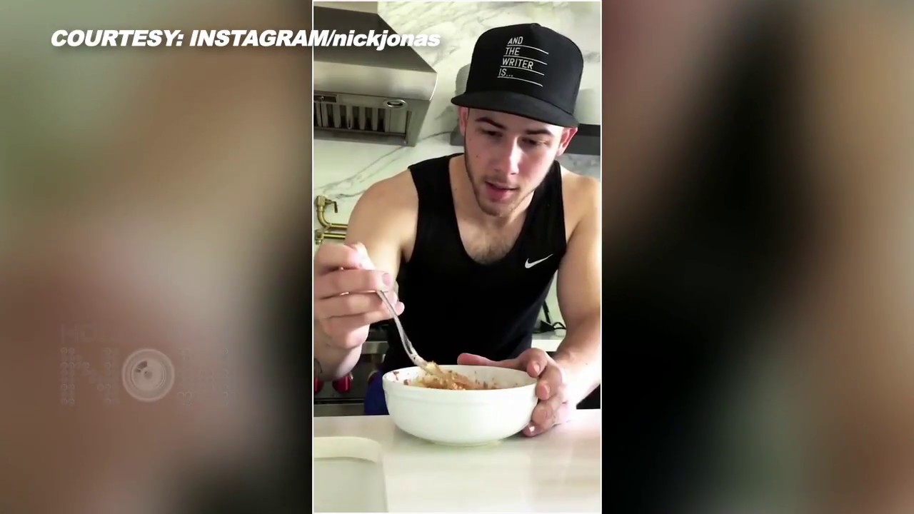 Nick Jonas COOKS TUNA For Fans On Instagram | COOKING LIVE With Nick Jonas