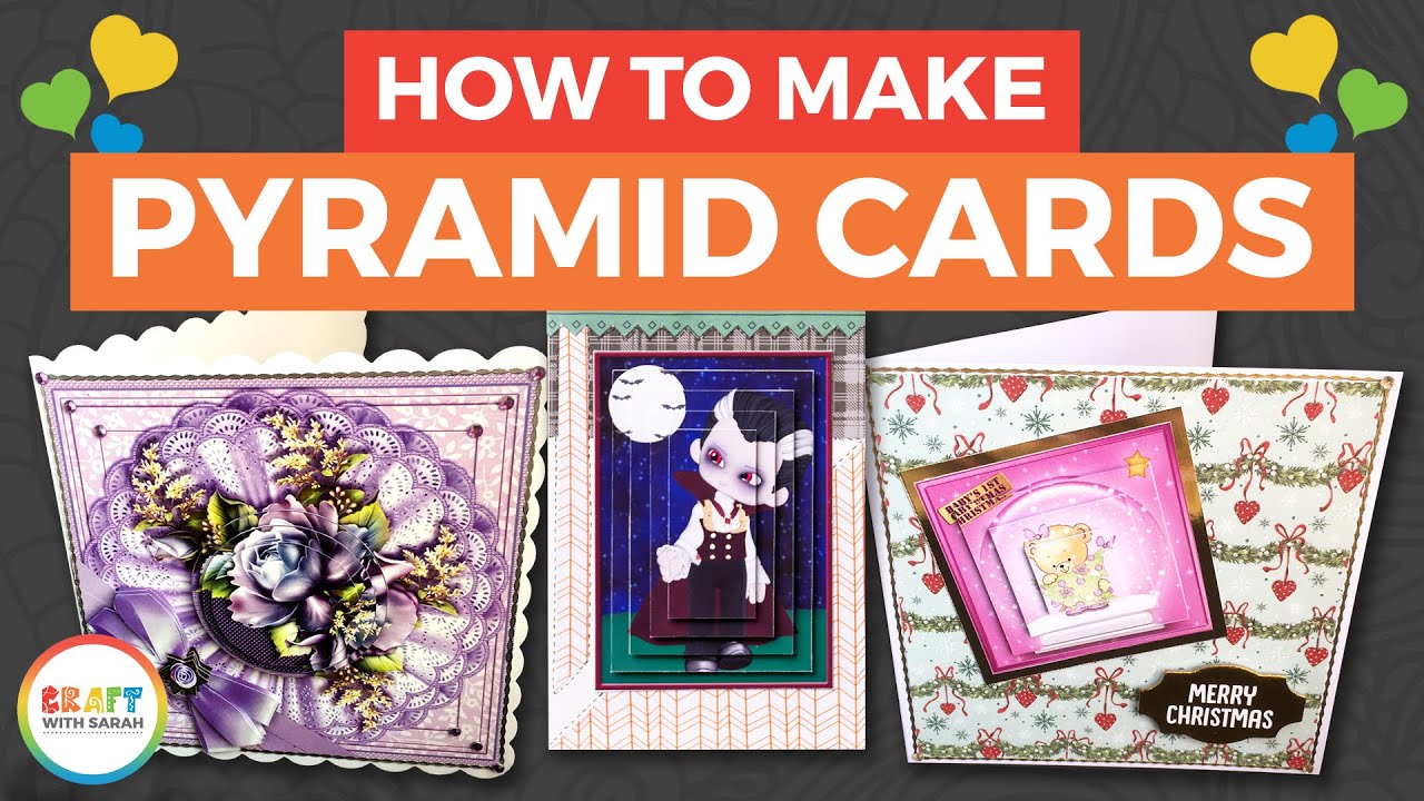 How to Make Pyramid Cards - EASY Card Making Technique!