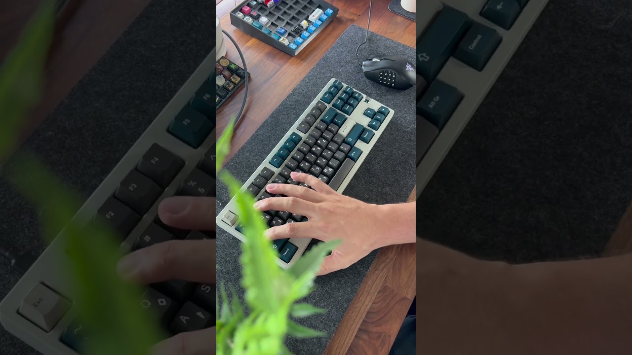 KNC Keys Green Jacket Linears are legit! #gaming #keebs #mechanicalkeyboard #keyboard #mechkeys