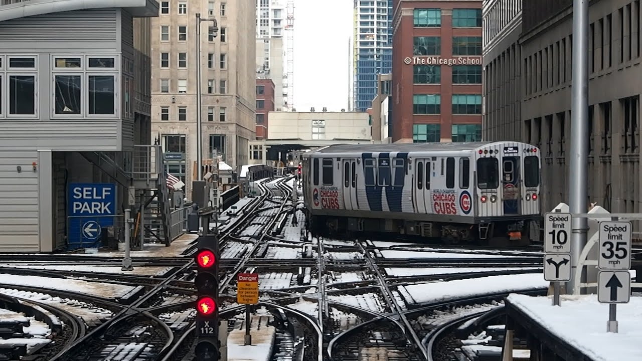 14/12/2016 Chicago 'L' Front View Clockwise | 【前面展望】 シカゴ 'L'  時計回り