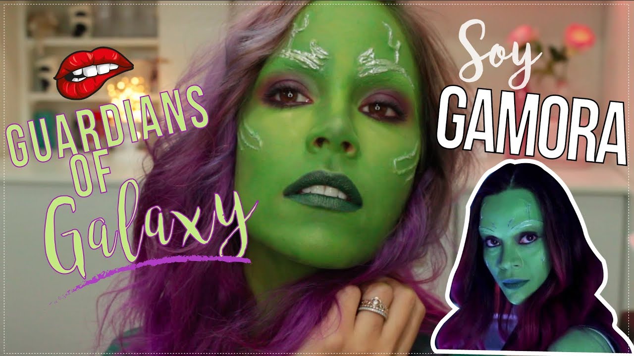 GAMORA GUARDIANS OF THE GALAXY MAKE UP FX- Cynthia La'Maquilladora ♥