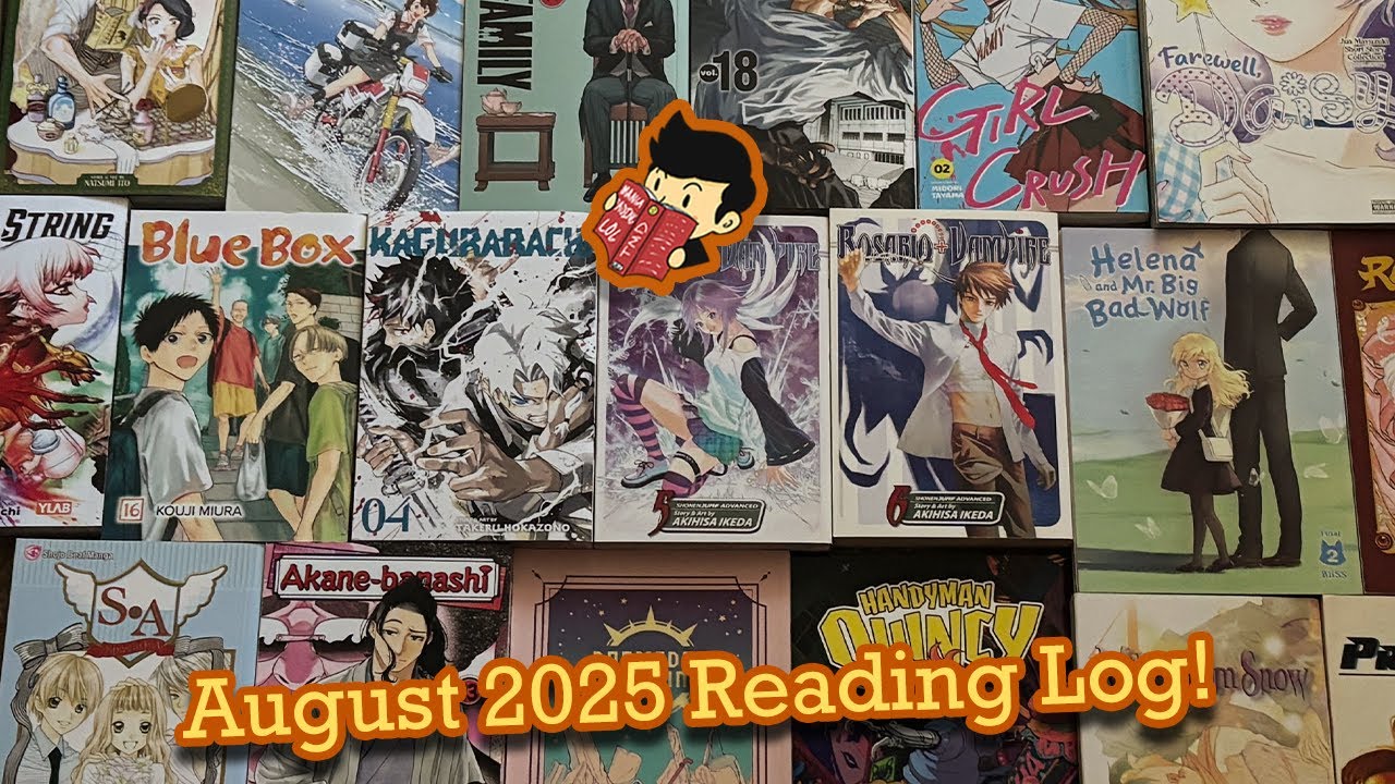 Ending the Summer off Right! - August 2025 Manga Reading Log