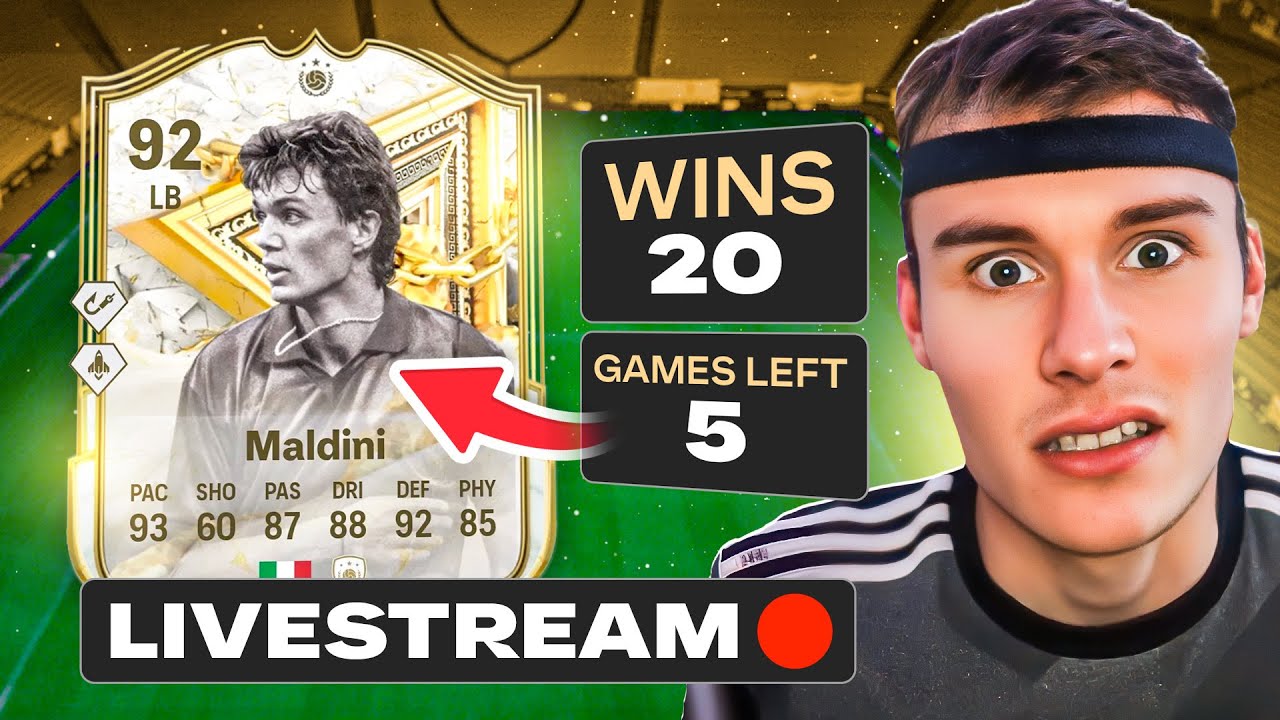 FC25 IMMORTALS LEAGUE LIVE- PLAYING ALL 36 GAMES IN 1 SITTING LIVE🔥