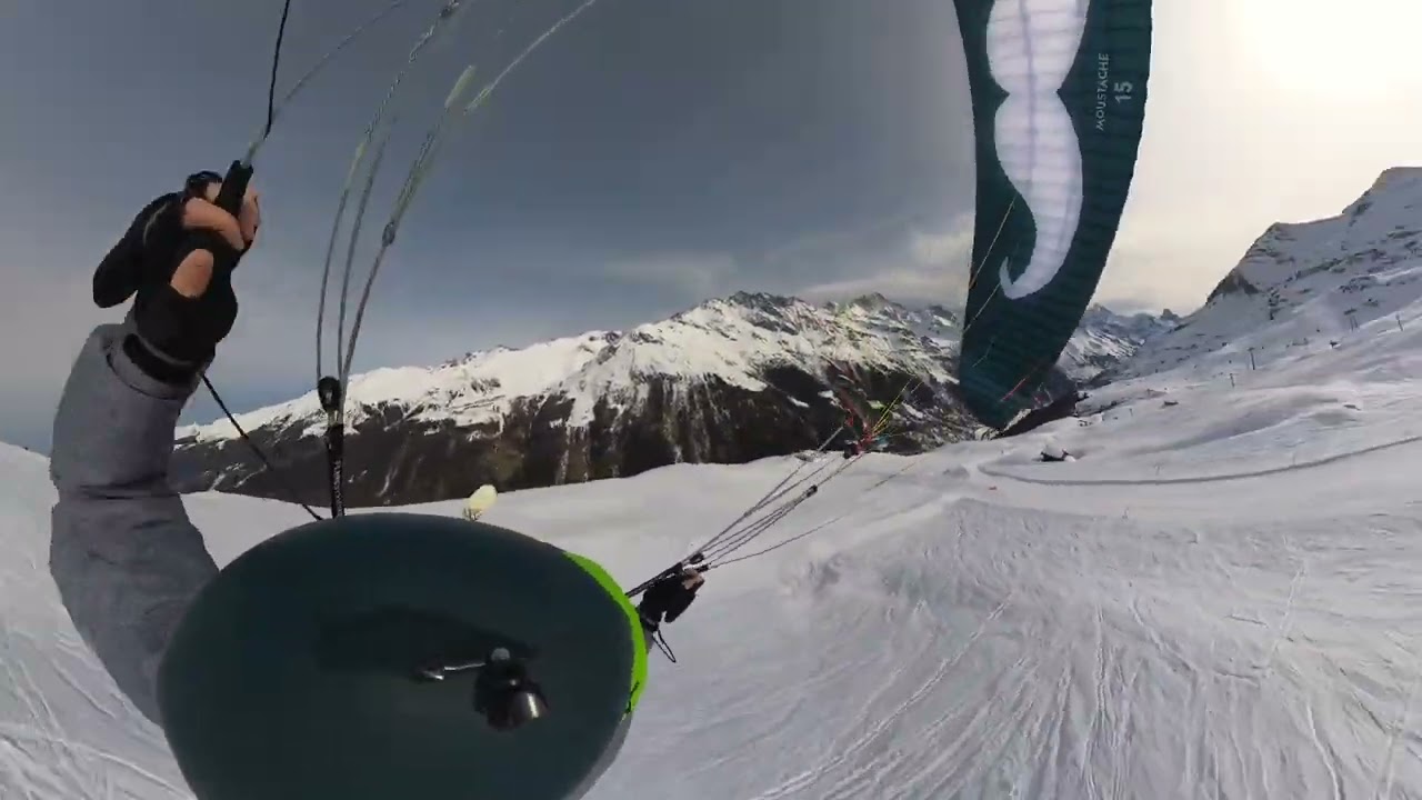 RAW Speedflying Moustache 15 / Zinal Valais Switzerland