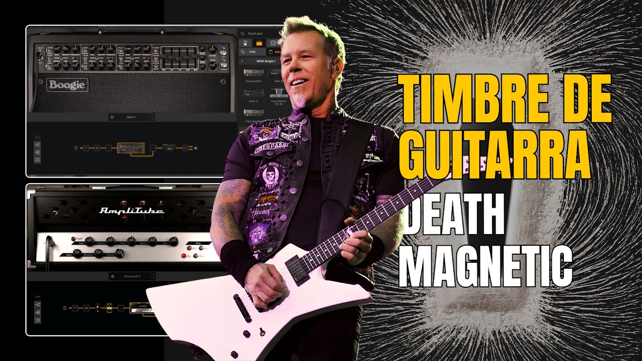 Esse é o Timbre de guitarra Do Metallica no Death Magnetic