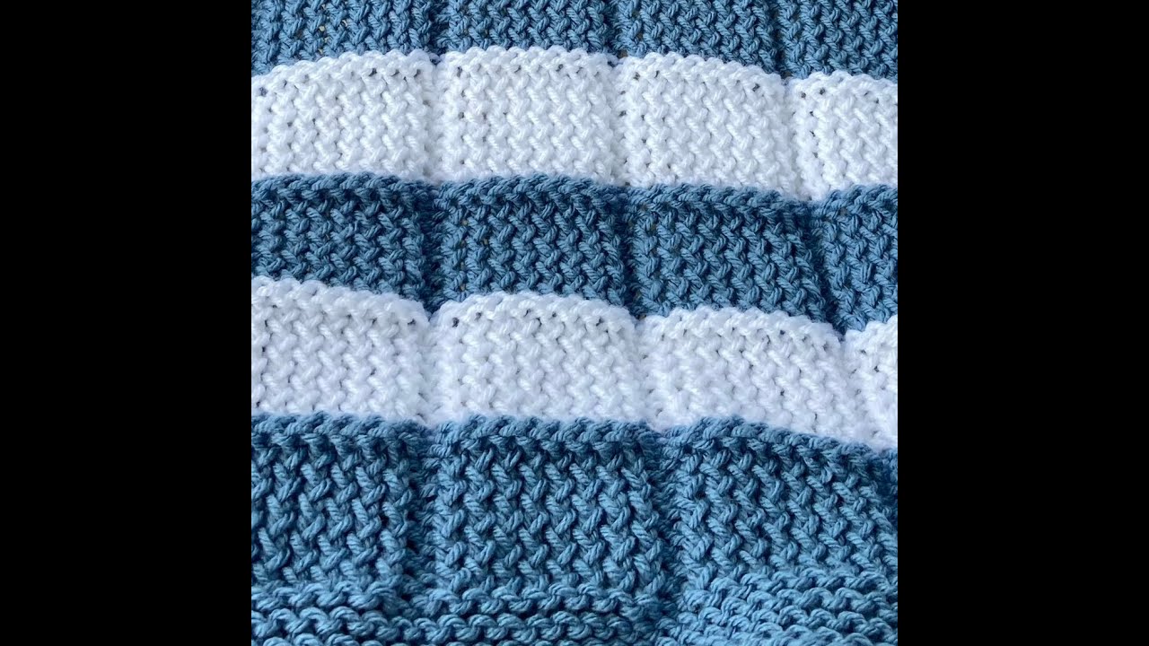 Loom Knit Changing Colors
