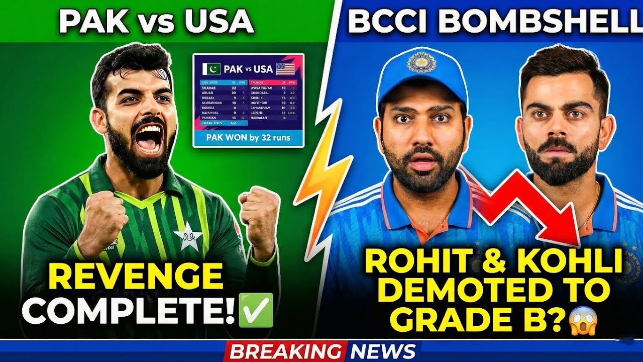 PAK TAKES REVENGE! ⚡ But SHOCKING News for Rohit & Kohli! 💔 BCCI's Big Blow! Axar in C grade 🤯