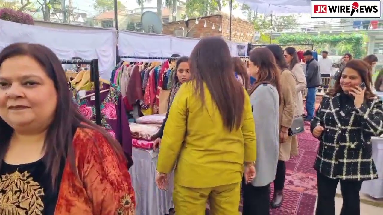 जम्मू: नुमाइश की ओर से फैशन, कला और नवोन्मेषी डिज़ाइनों को समर्पित ‘मिराज पॉप-अप शो’ का आयोजन