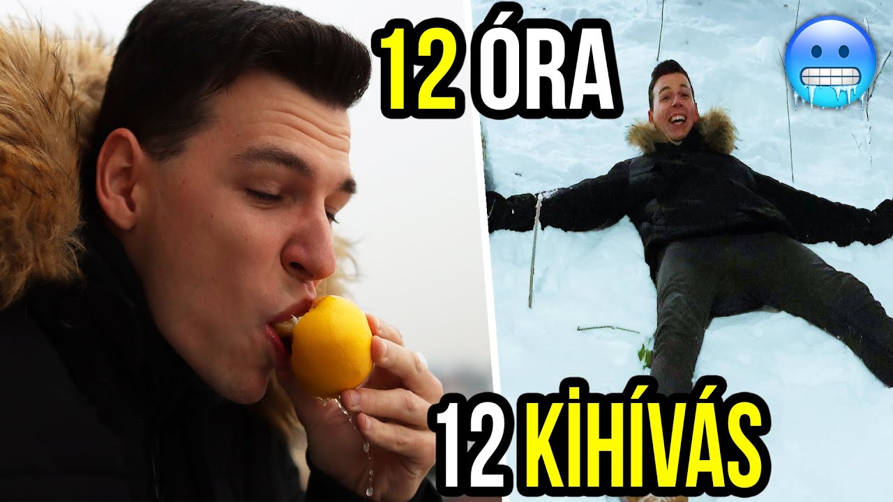 Megcsin&aacute;ltam 12 &Oacute;ra Alatt 12 Kih&iacute;v&aacute;st!