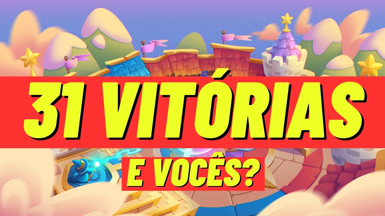 Rush Royale - Liga Rhandum 31 vitórias l Gameplay português PT-BR