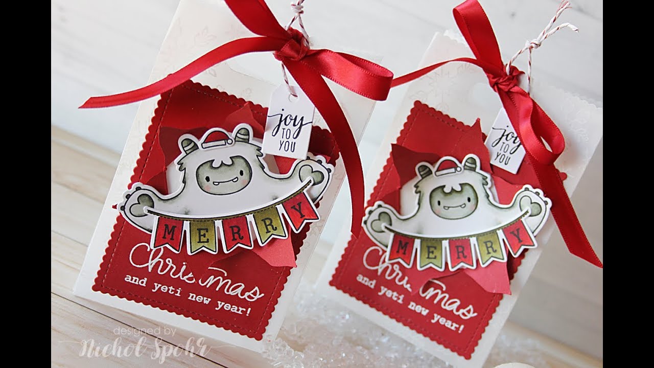 Handmade Holiday 2017 | Vellum & Yeti Gift Bags