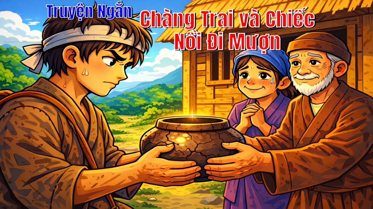 Chàng Trai Và Chiếc Nồi Đi Mượn | Truyện Cổ Tích Dân Gian Hay & Thấm
