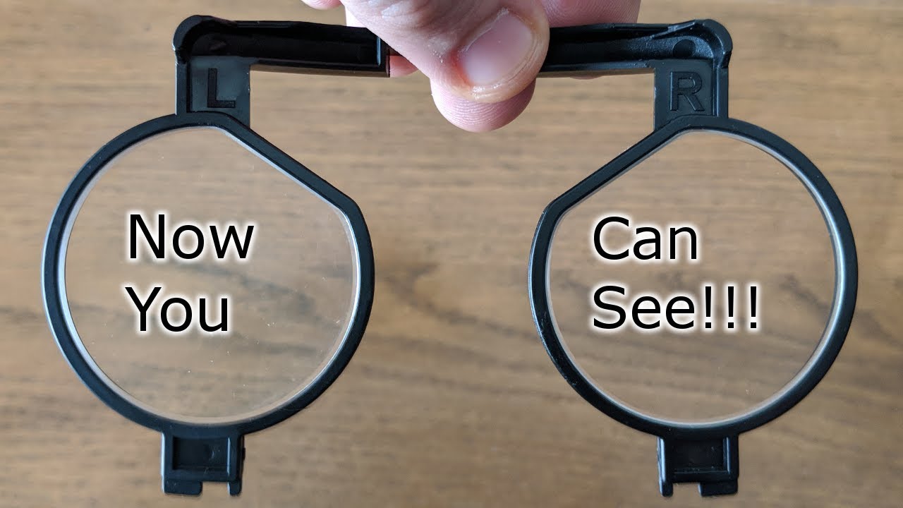WidmoVR Glasses - Now I can see in VR!