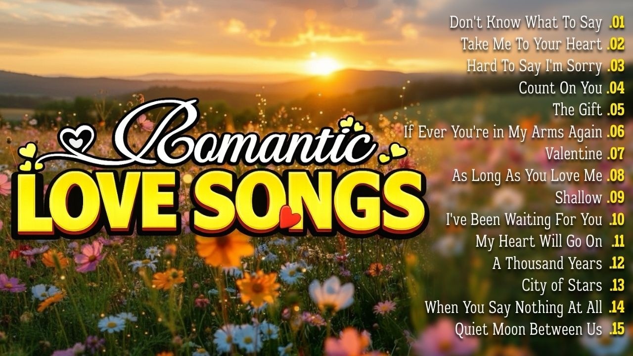 BEST ROMANTIC LOVE SONGS 2026 💘LOVE SONGS 80S 90S PLAYLIST ENGLISH 💖ALL TIME FAVORITE ROMANTIC TUNES