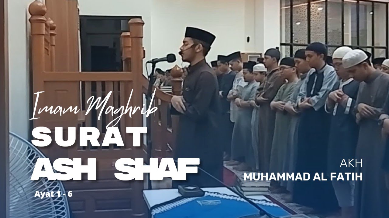 Muhammad Al Fatih - Imam Maghrib || Masjid jami' Imam Bukhari.