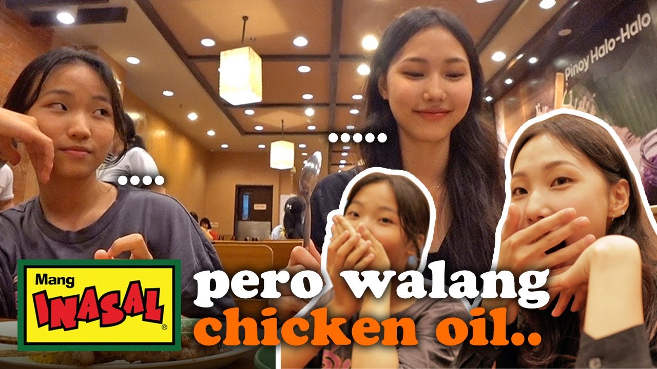 Korean Sisters’ Mang Inasal Mukbang Gone Wrong..