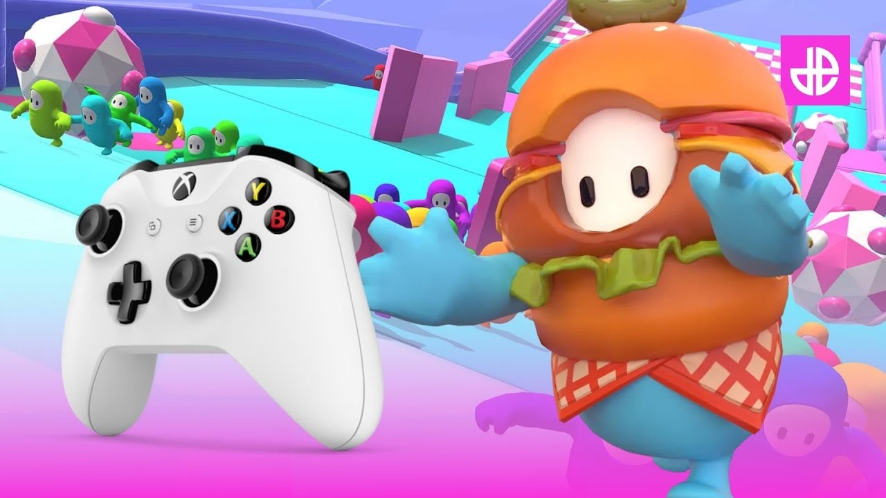Fall Guys Ultimate Knockout Xbox One S Gameplay - Free to Play