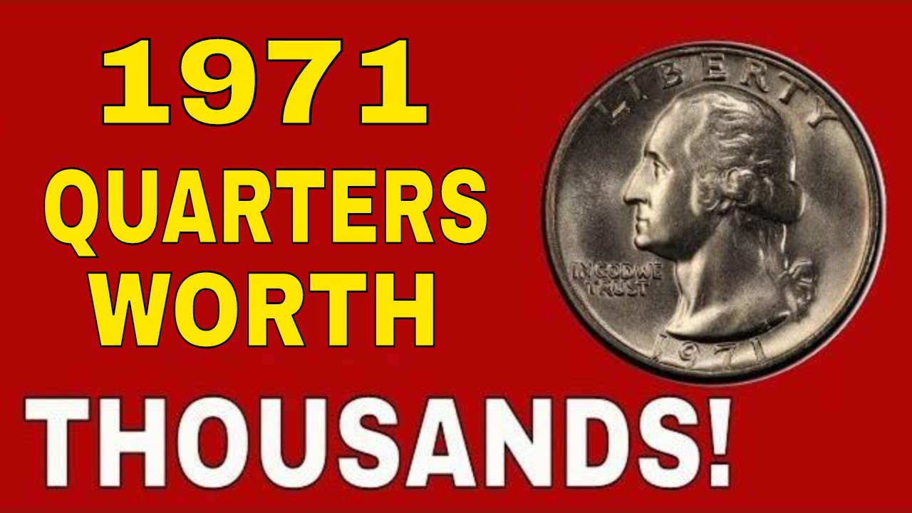 Quarters worth money to look for! 1971 quarters you should know about!