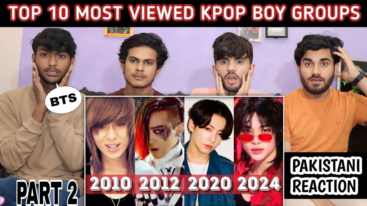 Top 10 Most Viewed Kpop Groups - Part 2 - Pakistani Reaction - Usman Rajpoot