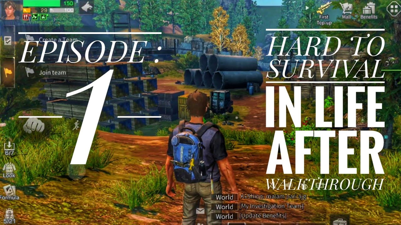 LifeAfter: Sea of Zombie Gameplay Walkthrough EPISODE 1 [4K 60FPS ULTRA SETTINGS] - No Commentary