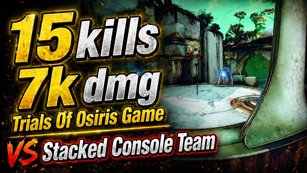 Destiny 2 Trials of Osiris vs Stacked Console Players 🔥🔥🔥