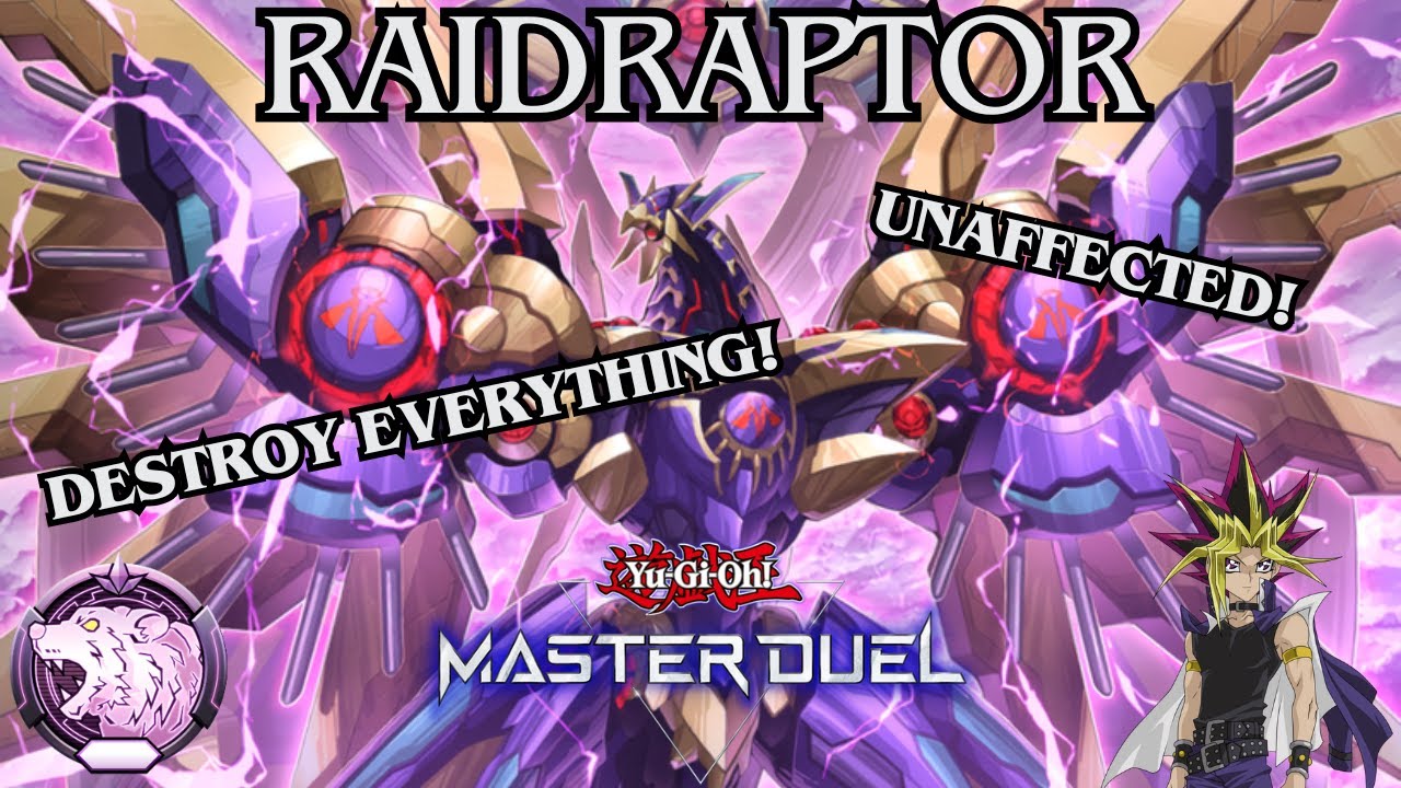 Raidraptor Gameplay & Deck Profile! Best XYZ Deck? Destroy Everything! [Yu-Gi-Oh! Master Duel]