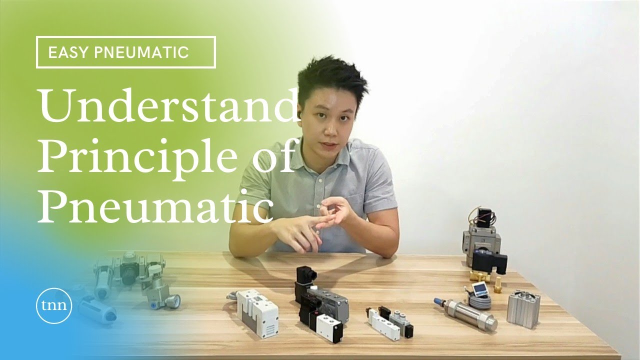 How Principle Pneumatic Work and understand Pneumatic system as easy as 1-2-3 #pneumaticsystem