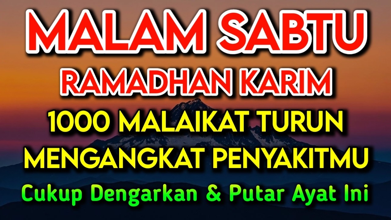 KUN FAYAKUN🔴 CUKUP PUTAR 1X AY4T INI INSYAALLAH PENY4KIT LANGSUNG S3MBUH TOTAL❗
