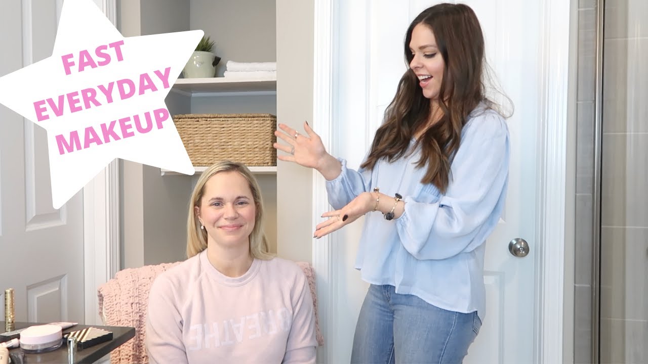 Everyday GET OUT THE DOOR 10 min OR LESS Makeup Routine! #Simplified #MakeupRoutine!