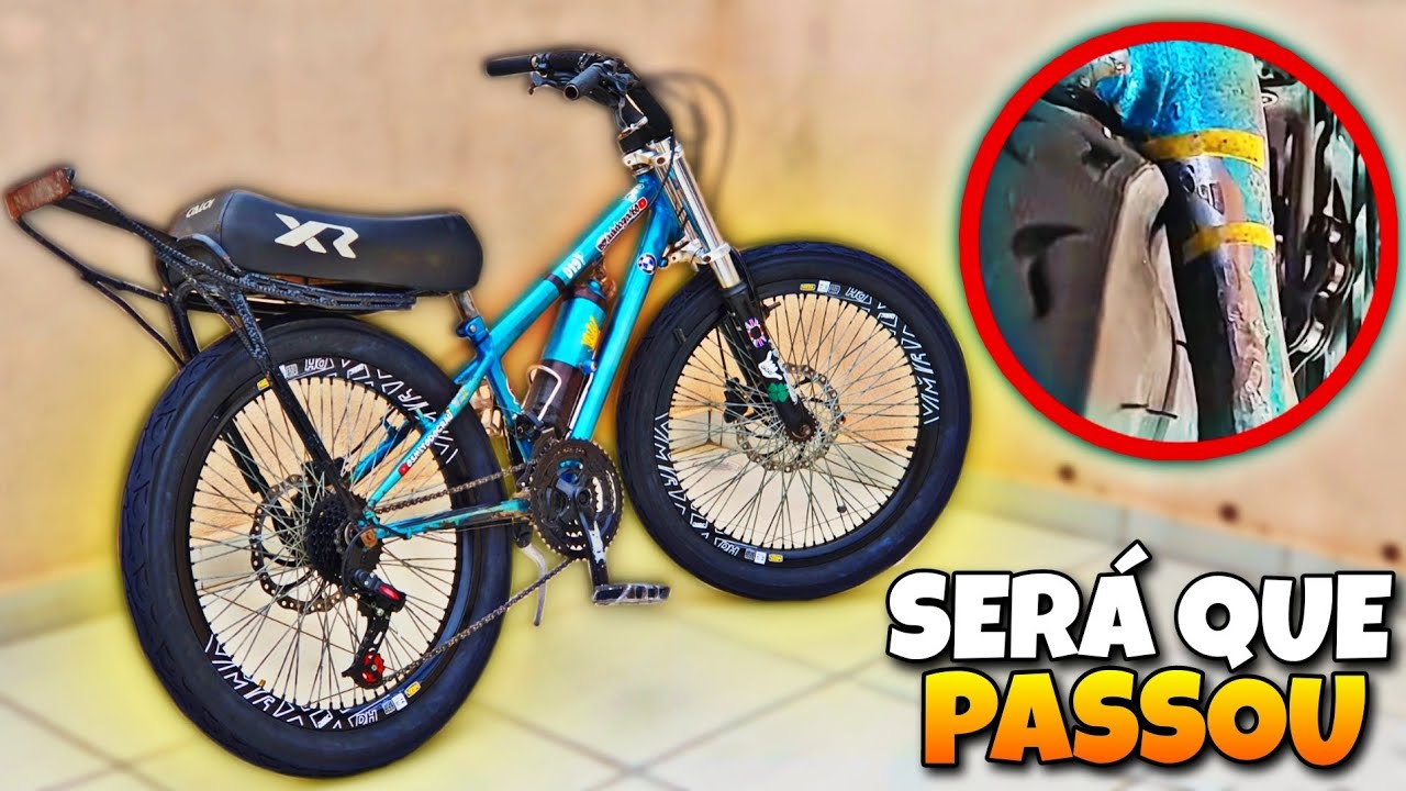 COLOQUEI OS PNEU KENDA FLAME 3.0 NA MAGRELA