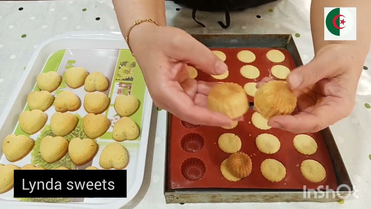 حلويات العيد/ أروع حلوة بذوق الشوكولة وبحشو بزاف بنين.بريستيج وشكلها تحفة وتخرج 40 حبة