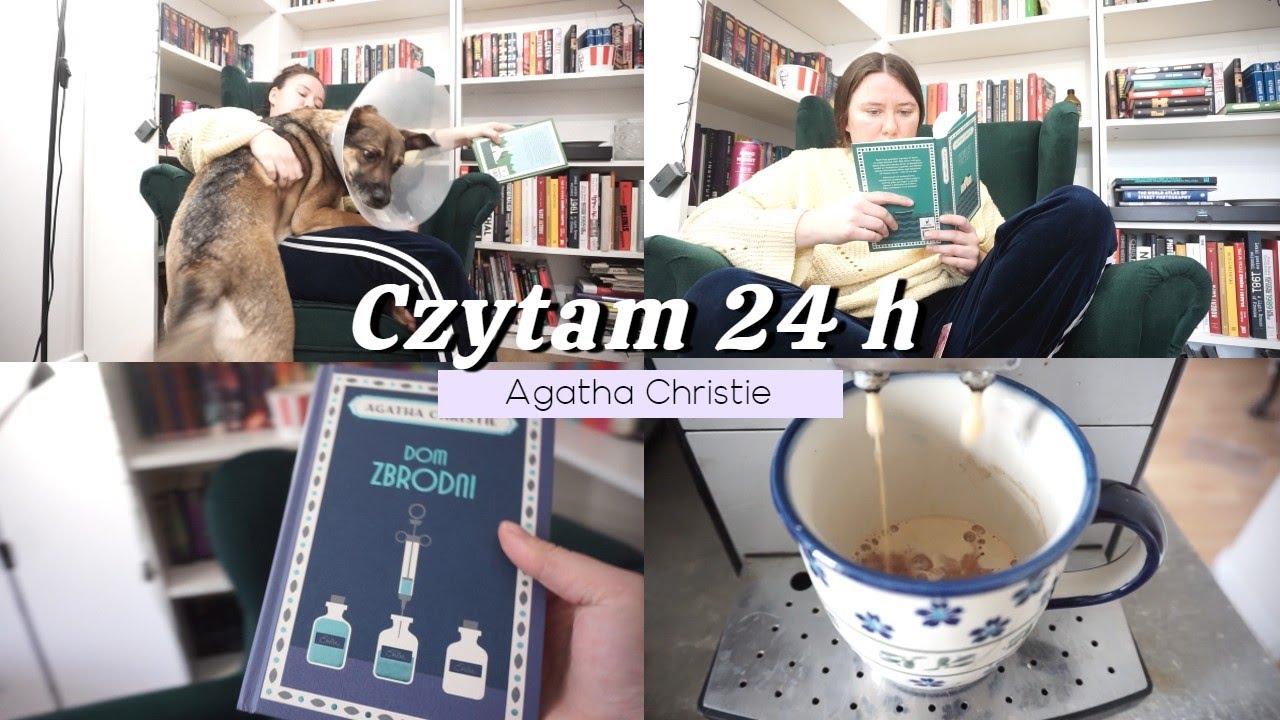 Maraton czytelniczy - 24 GODZINY czytania książek Agathy Christie