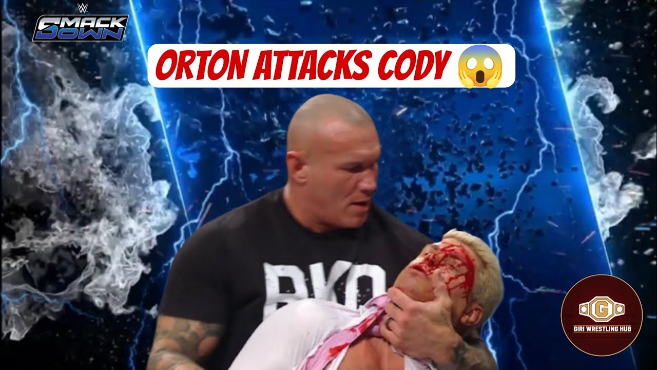 Randy Orton Brutal Attack on Cody Rhodes 😱 WWE SmackDown 14 March 2026 Highlights