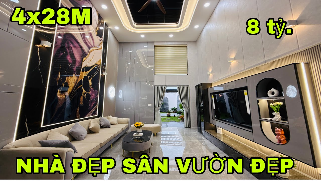 Bán nhà quận 12 Đường 12 M khu đông bộ đẹp . Sân vườn nội thất đẹp chủ bán 8 tỷ hơn