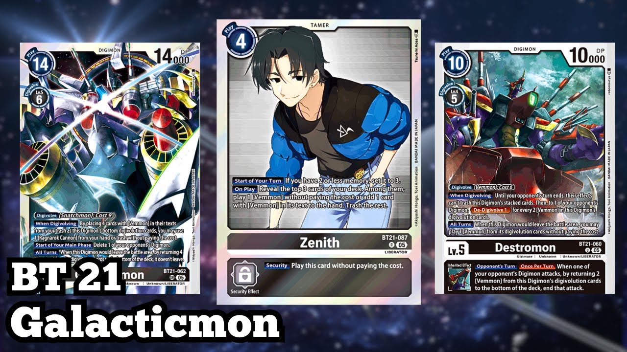 BURN THROUGH Security With No Consequences!  - Galacticmon BT 21 Deck Profile
