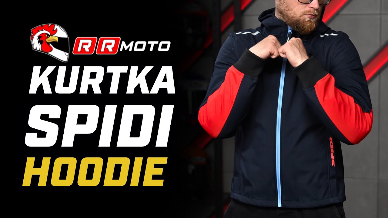 TEKSTYLNA KURTKA MOTOCYKLOWA SPIDI HOODIE ARMOR