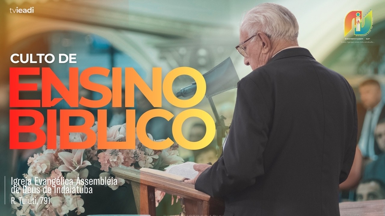 CULTO DE ENSINO BÍBLICO 27/02/2026 | TV IEADI - INDAIATUBA/SP