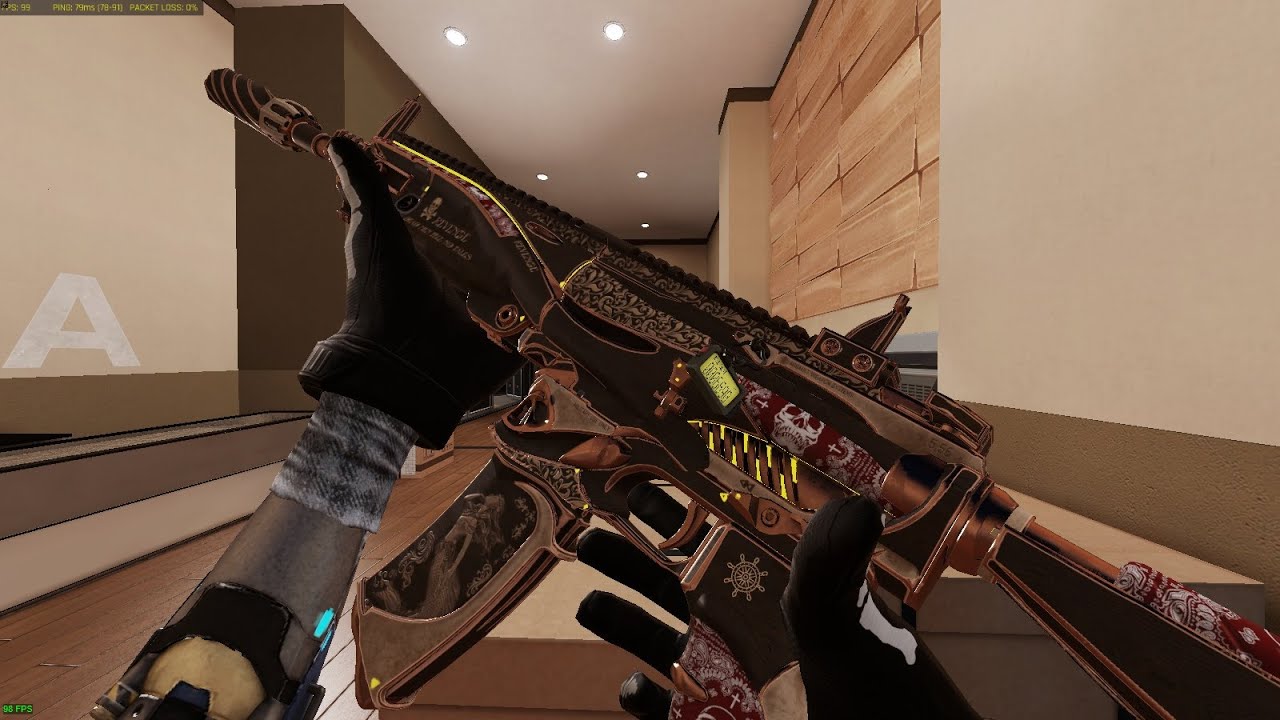 P2W HK416 Ironsight