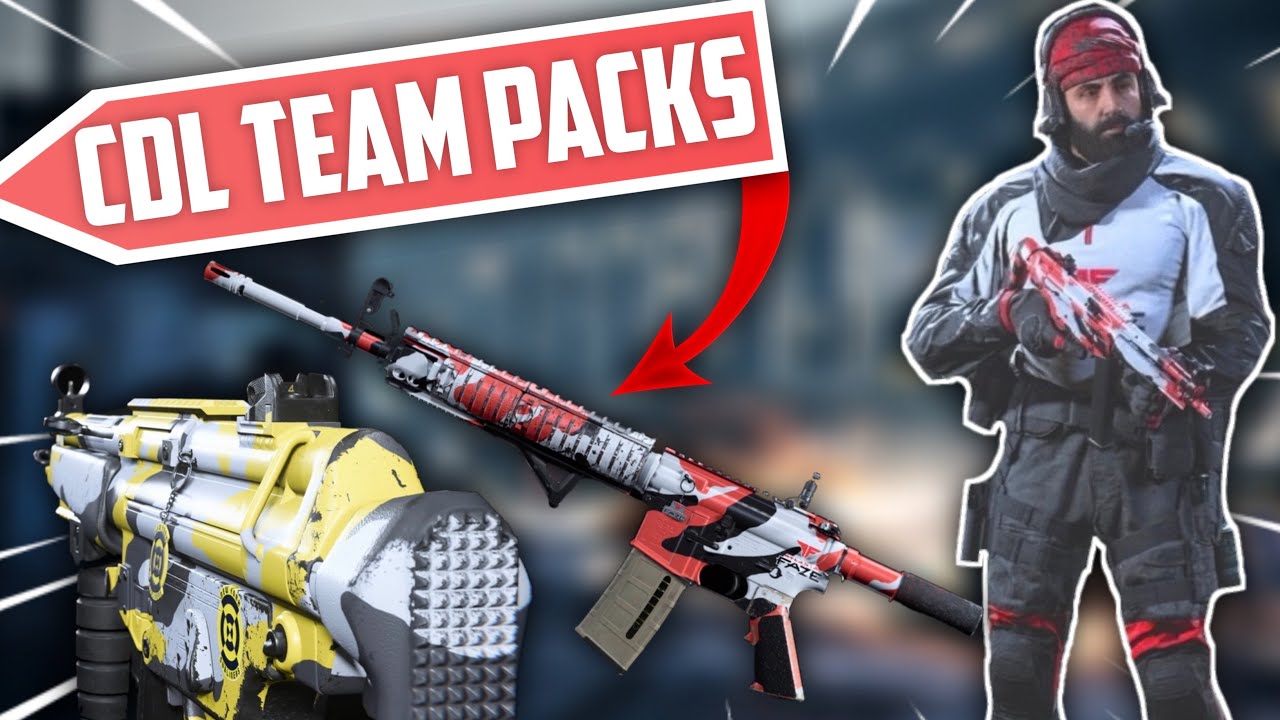 NEW CDL Team Packs! | Modern Warfare CDL Camo/Gear