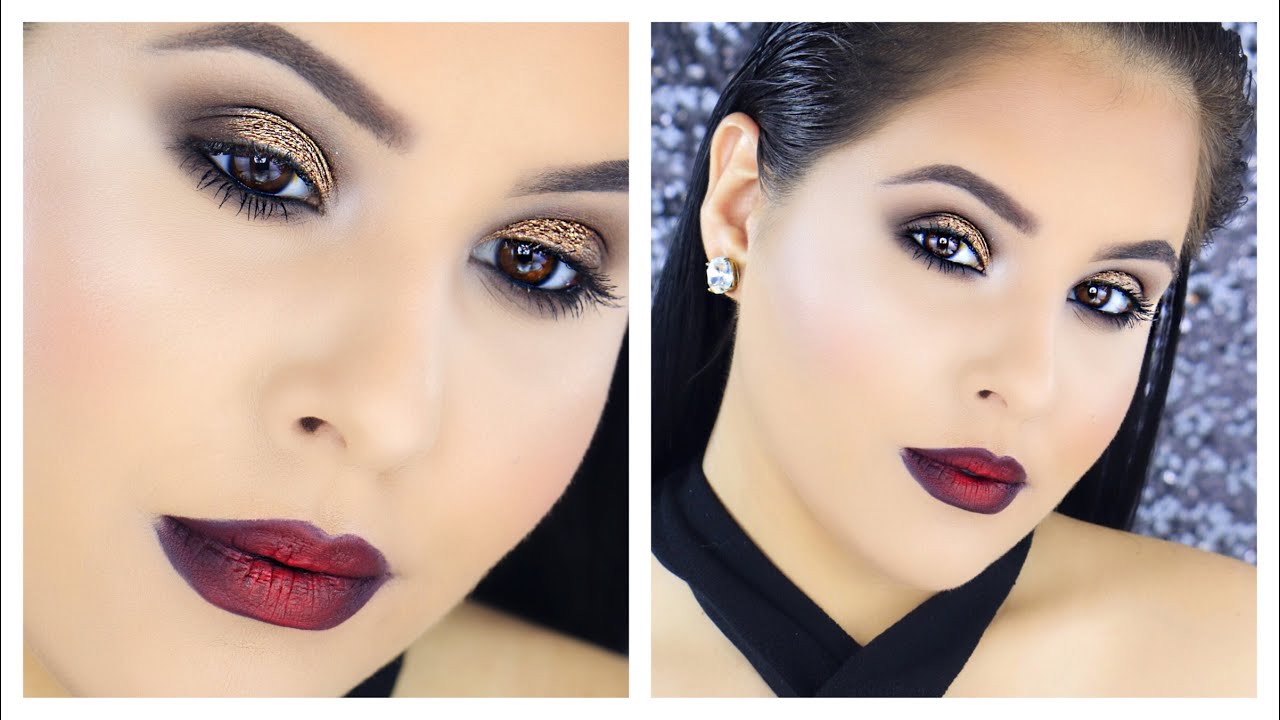 AFFORDABLE HOLIDAY MAKEUP TUTORIAL | Nelly Toledo