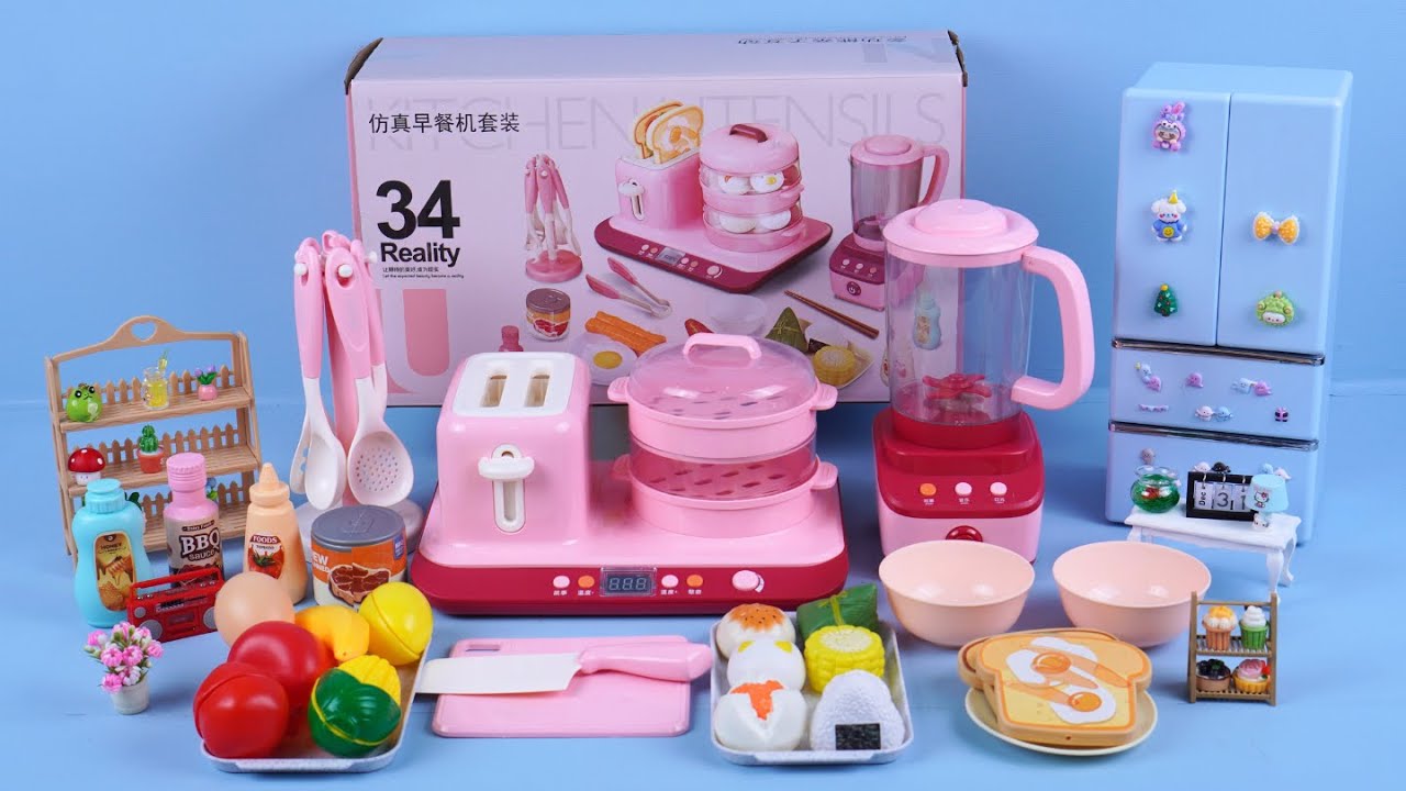 🍚 Toy ASMR 🍚 Tiny Breakfast Shop in The Morning ASMR || 이 장난감 소리를 좋아하실 거예요 💕